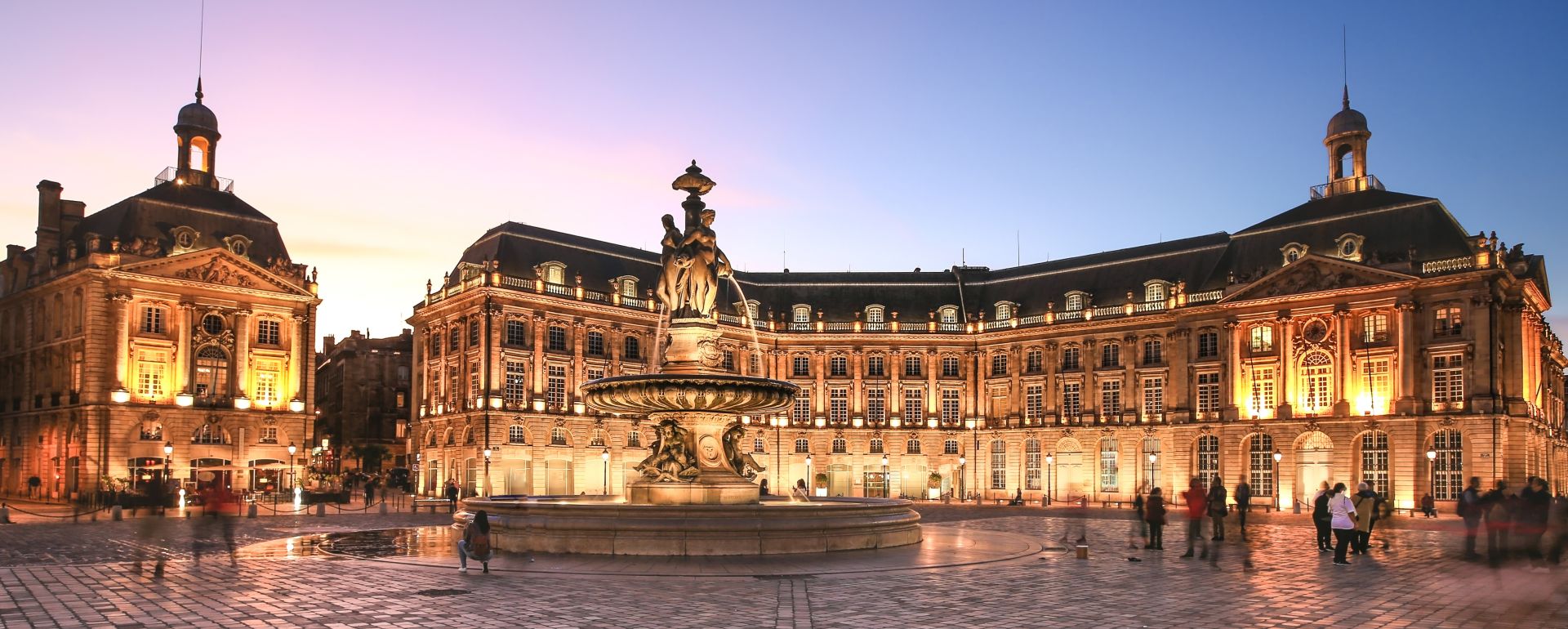 Place de la Bourse à Bordeaux